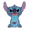 Stitch Blue Cardboard Cutout - 93Cm X 80Cm