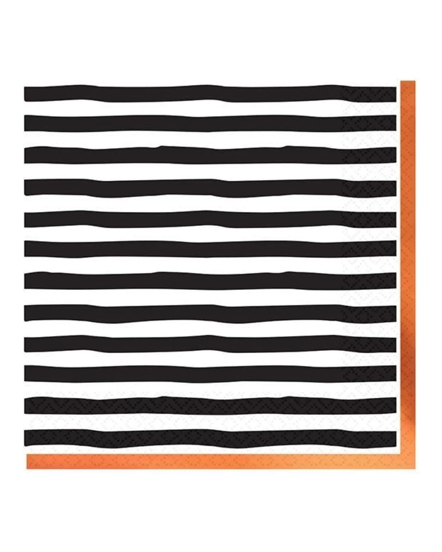 Striped Halloween Paper Napkins - 33Cm (16Pk)