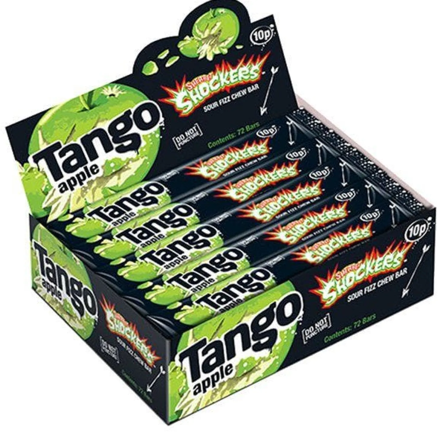 Tango Apple Shockers Sour Fizz Chew Bar - 11G