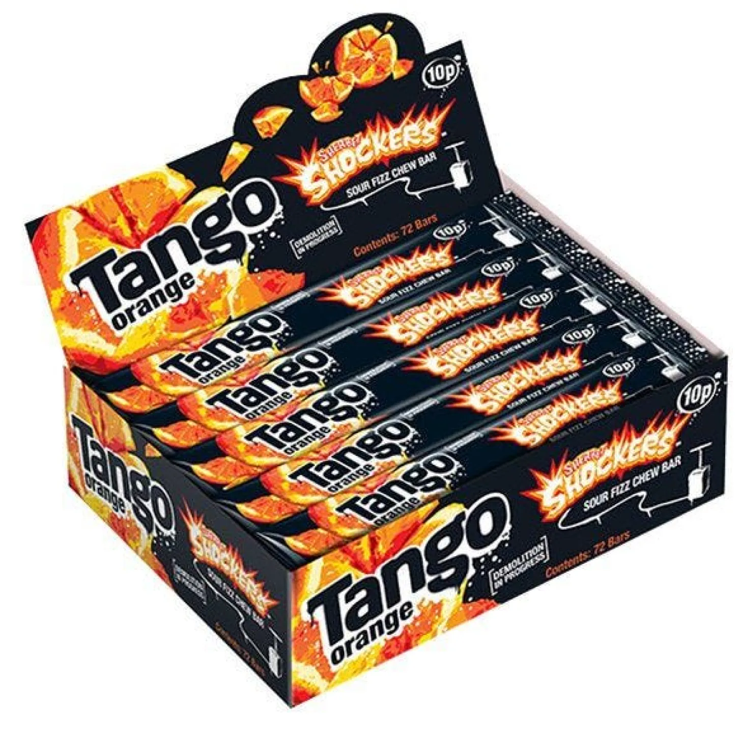 Tango Orange Shockers Sour Fizz Chew Bar - 11G