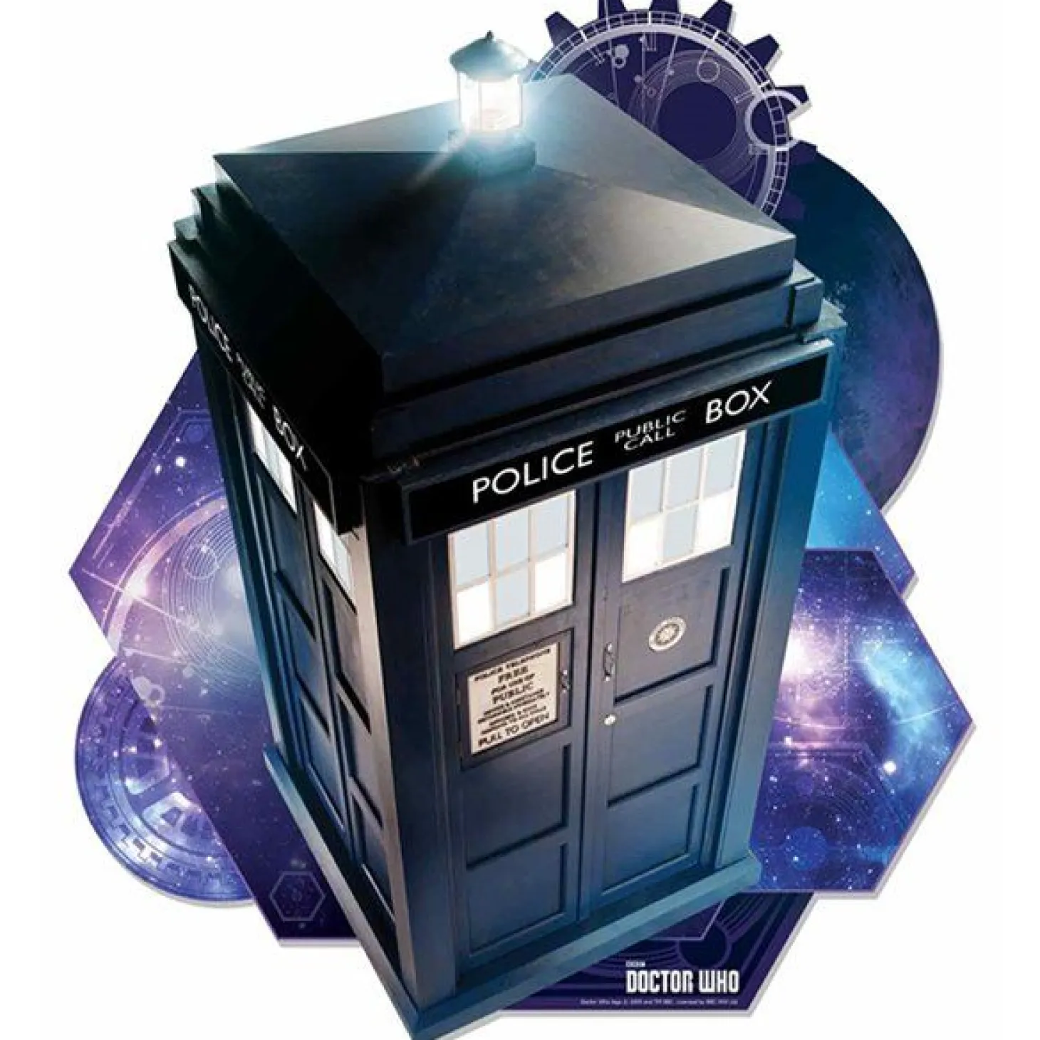 Tardis Time & Relative Dimension In Space Cardboard Cutout - 72Cm X 48Cm