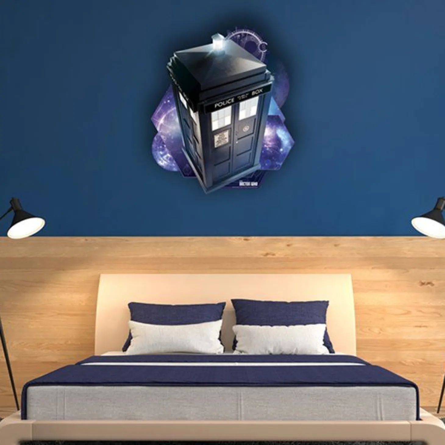 Tardis Time & Relative Dimension In Space Cardboard Cutout - 72Cm X 48Cm
