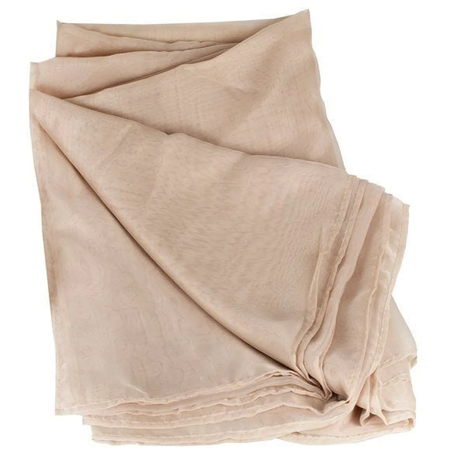 Taupe Draping Voile Backdrop - 6M X 2.5M