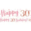 30Th Birthday Glitz & Glamour Paper Banners (3Pk)