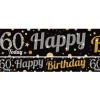 60Th Birthday Paper Banners - 1M (3Pk)