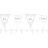 60Th Diamond Wedding Anniversary Flag Bunting - 3.7M