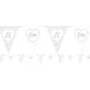 25Th Silver Wedding Anniversary Flag Bunting - 3.7M