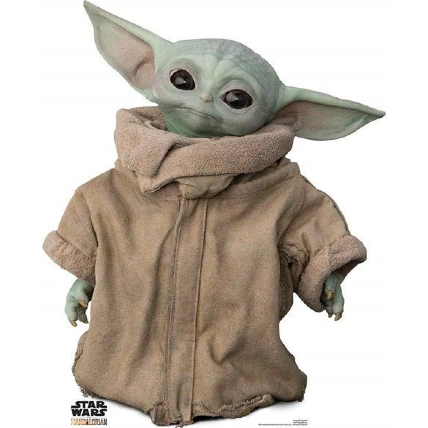 The Child Baby Yoda - The Mandalorian Cardboard Cutout - 95Cm X 76Cm