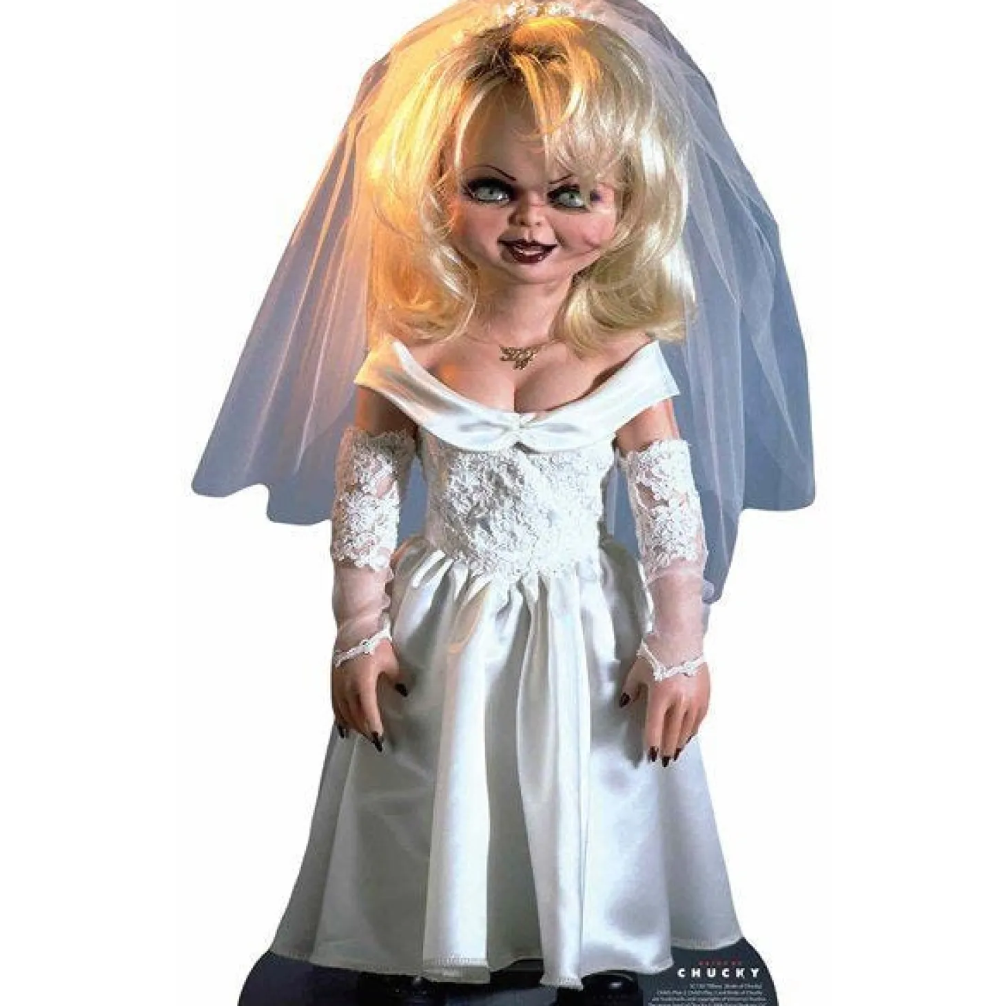 Tiffany Doll Bride Of Chucky Cardboard Cutout - 75Cm X 45Cm