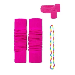Totally 80S Pink Accessory Kit