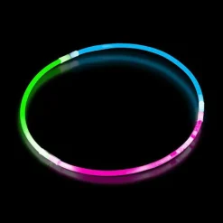 Tri- Colour Glow Necklaces - 60Cm (10Pk)