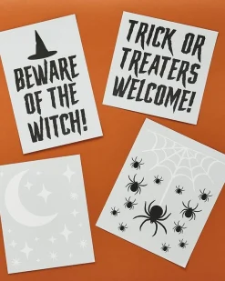 Trick Or Treat Window Clings (4Pk)