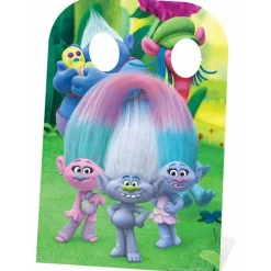 Trolls Stand-In Stand-In Cardboard Photo Prop - 136Cm X 94Cm