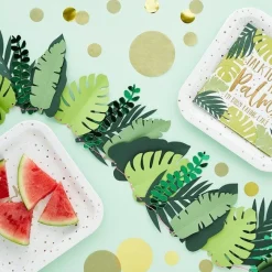 Tropical Leaf Paper Garland - 2M