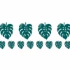 Tropical Palms Paper Garland Decoration 2M X 15Cm