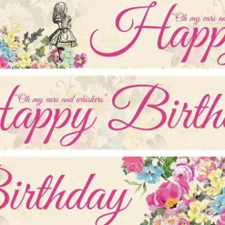 Truly Alice Paper Banners - 1M (3Pk)