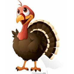 Turkey Cardboard Cutout - 88Cm X 60Cm