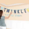 Twinkle Little Star Jumbo Paper Letter Banner - 1.8M