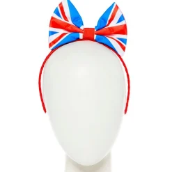 Union Jack Bow Headband