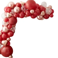 Valentines Balloon Arch - 70 Balloons