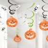 Value Halloween Family Friendly Swirls - 60Cm (12Pk)