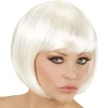 White Bob Wig