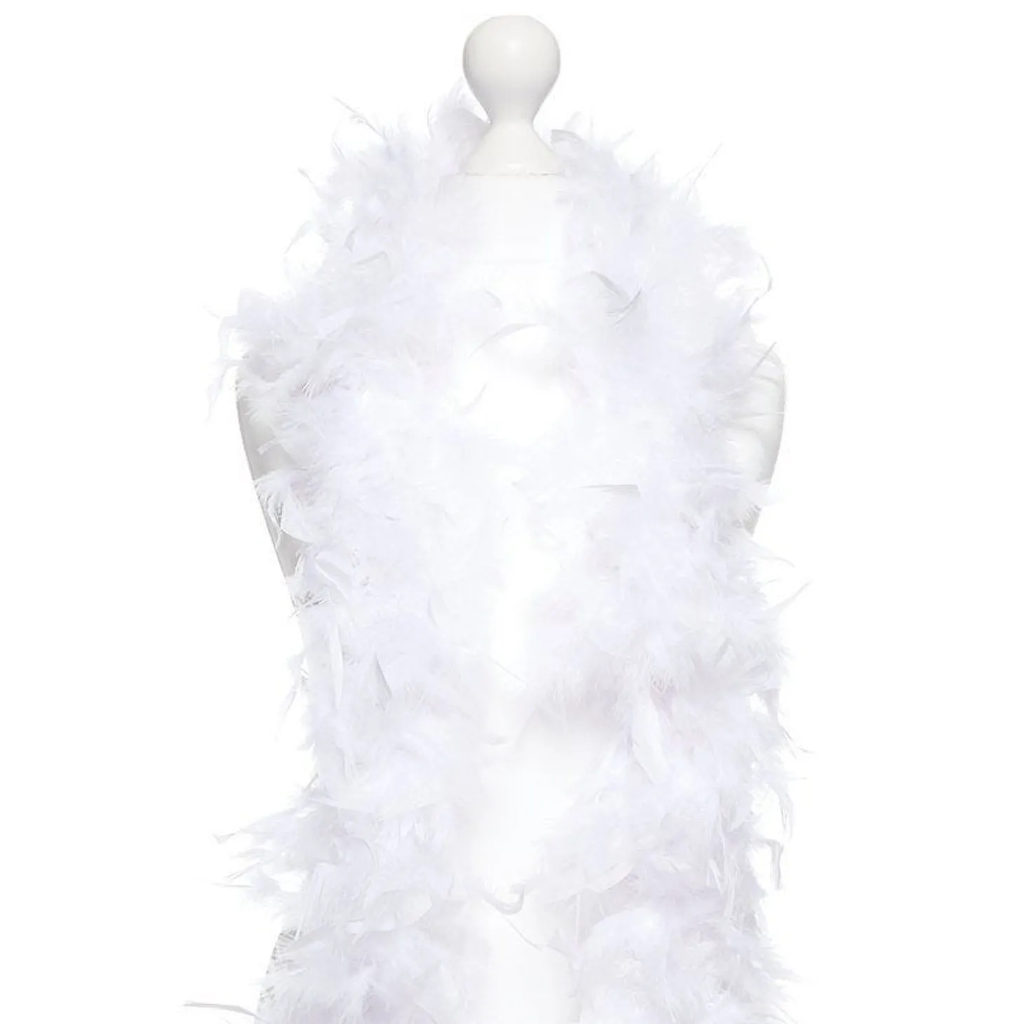 White Feather Boa - 150Cm