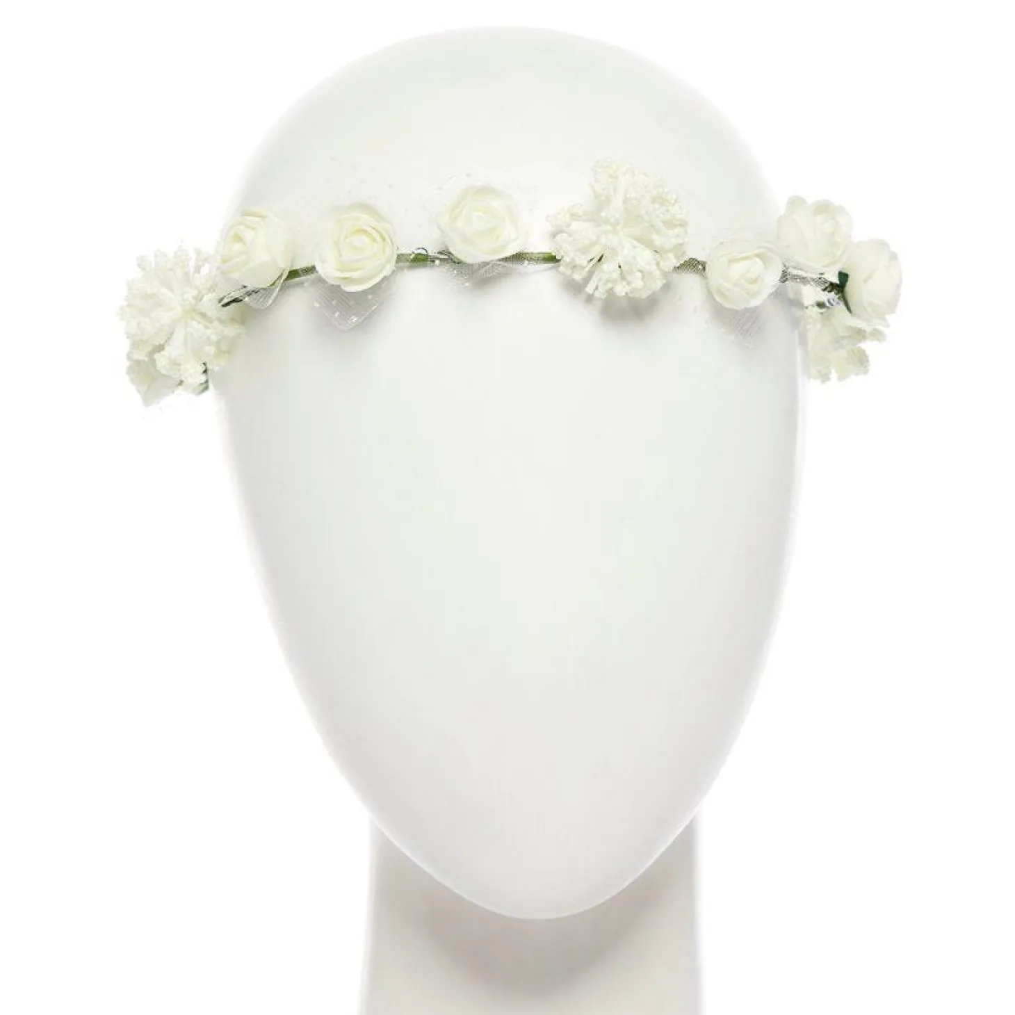 White Flower Headband