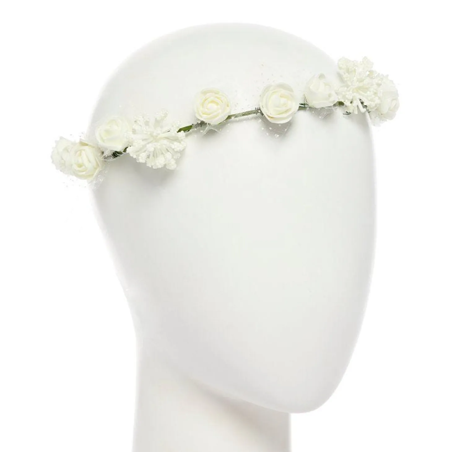 White Flower Headband