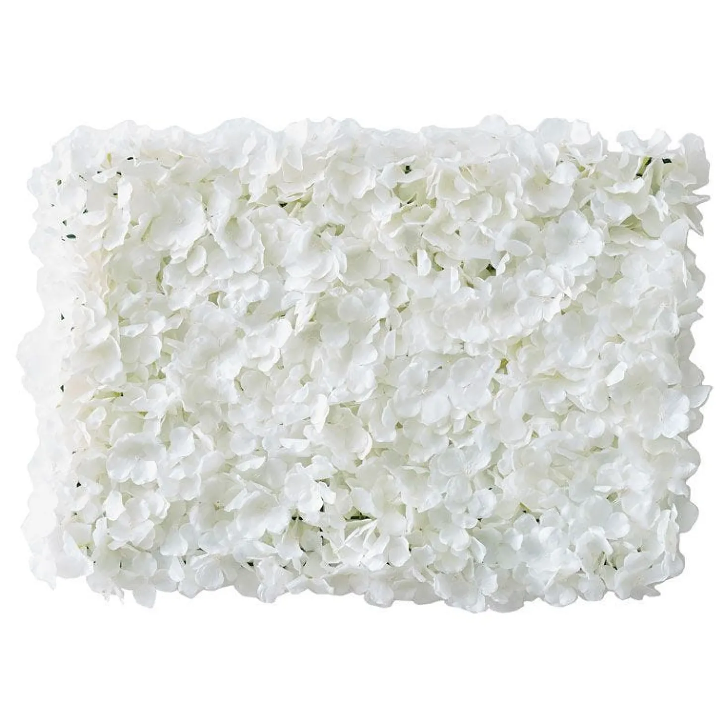 White Flower Wall Backdrop Tile - 63Cm X 45Cm