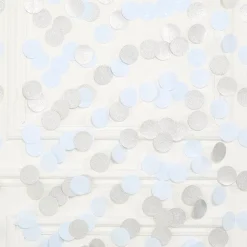 White Glitter Hanging String Decorations - 2.1M (6Pk)