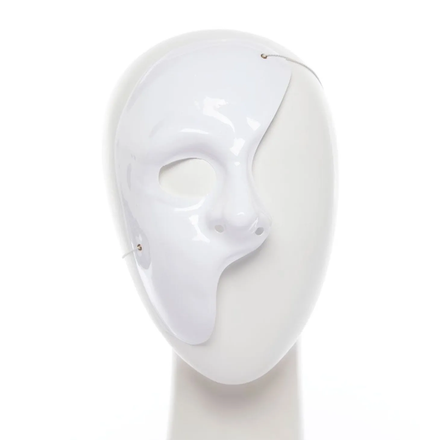 White Phantom Masquerade Mask