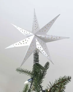 White Star Tree Topper