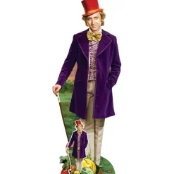 Willy Wonka Gene Wilder Cardboard Cutout - 193Cm X 73Cm