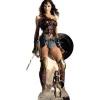 Wonder Woman Justice League Shield Cardboard Cutout - 187Cm X 86Cm