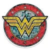 Wonder Woman Shield Cardboard Cutout - 72Cm X 68Cm