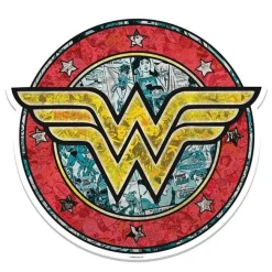 Wonder Woman Shield Cardboard Cutout - 72Cm X 68Cm