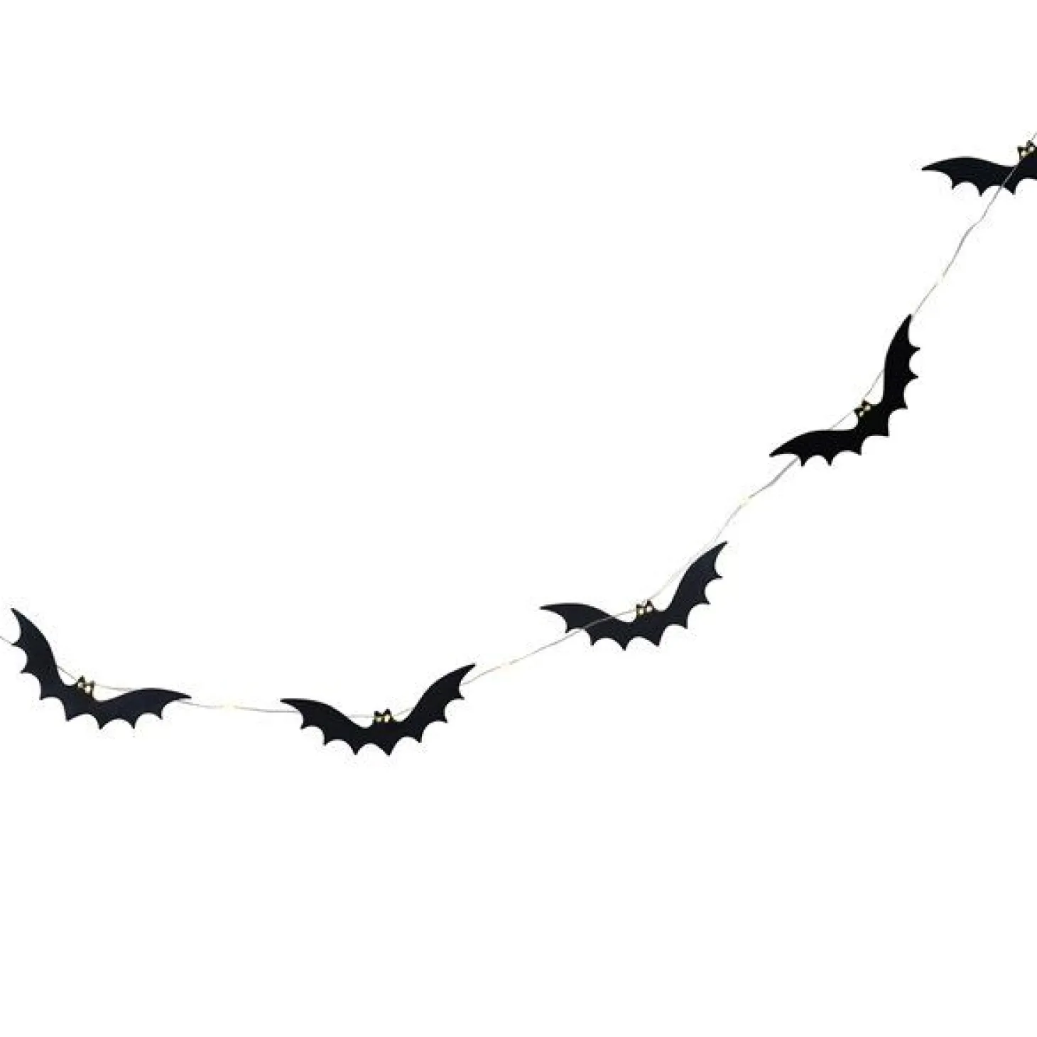 Wooden Bat Light Up Bunting - 2M