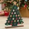 Wooden Christmas Tree Advent Calendar - 46Cm