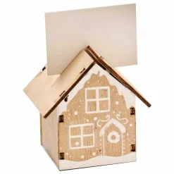 Wooden House Place Card Holders (6Pk)