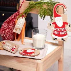 Wooden Santa & Friends Christmas Eve Kit