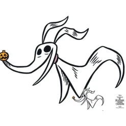 Zero The Nightmare Before Christmas Cardboard Cutout - 133Cm X 96Cm