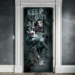 Zombie Attack Door Decoration -80Cm X 1.8M