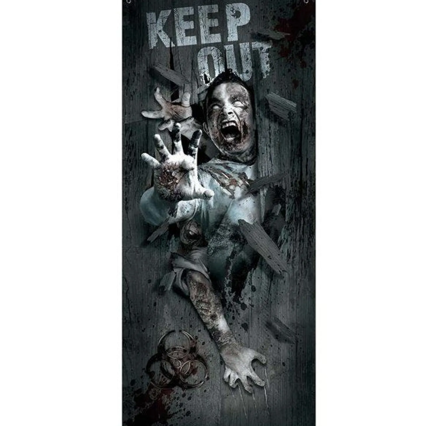 Zombie Attack Door Decoration -80Cm X 1.8M