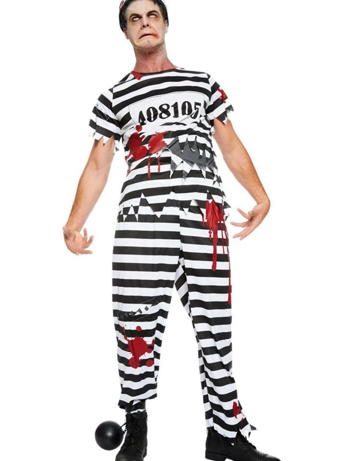 Zombie Convict - Adult Costume