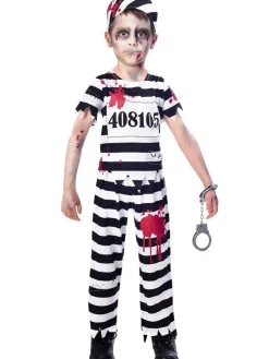 Zombie Convict Boy - Child Costume