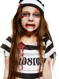 Zombie Convict Girl - Child Costume