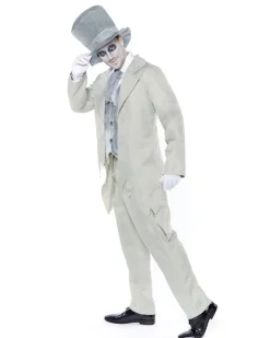 Zombie Ghost Groom -Adult Costume